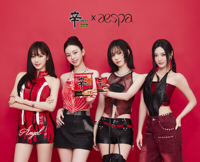 Nongshim Shin Ramyun Global Ambassador, aespa