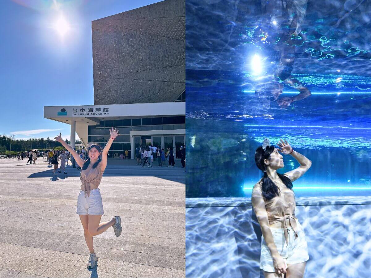 台中一日遊|海線必去新景點!台中海洋館五層展區必看亮點一次看~