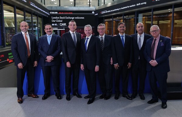 Dar Global 倫敦證交所敲鐘開市，標誌沙地房地產市場全面接軌國際