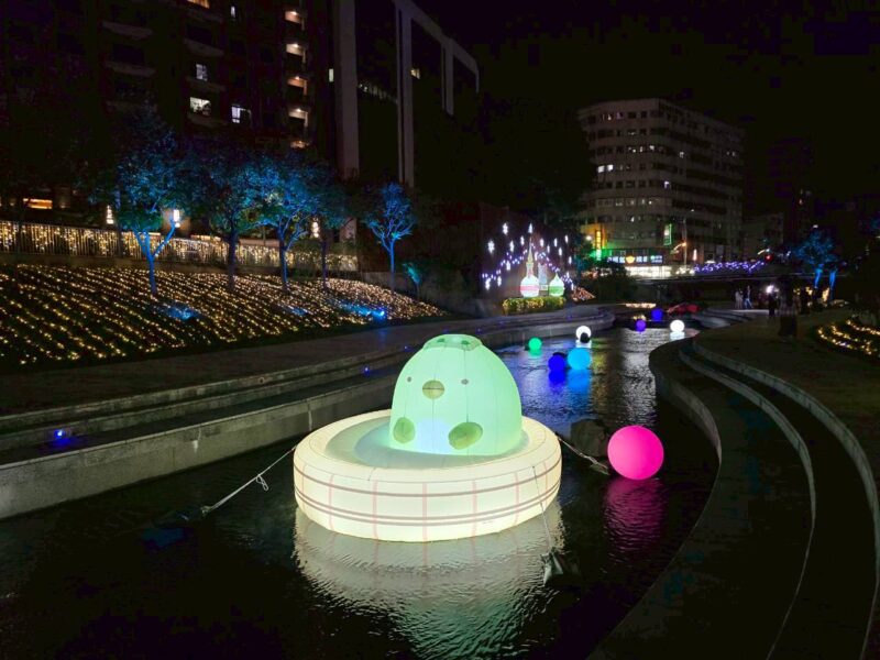 圖文:台中耶誕嘉年華12日盛大登場。