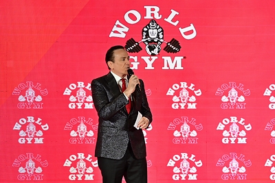 John Caraccio, Chairman, President, World Gym Corporation.