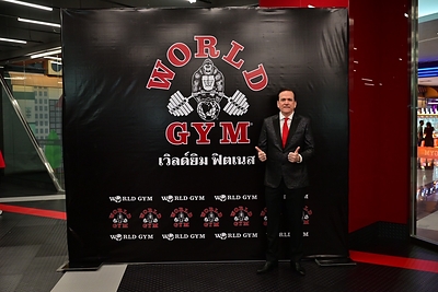 World Gym first club in Thailand at Imperial World Samrong.